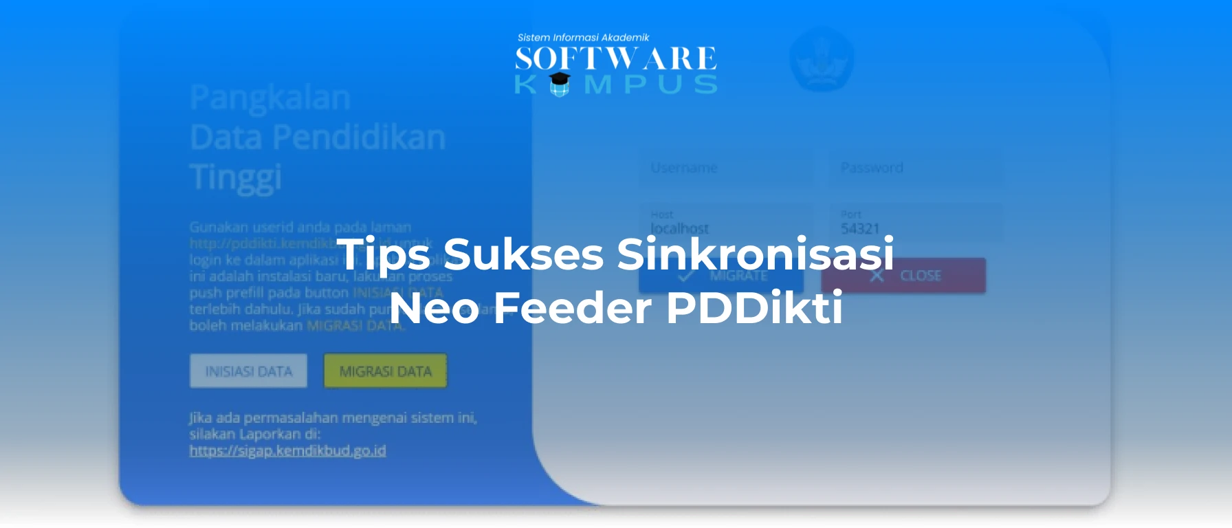 Tips Sukses Sinkronisasi Neo Feeder PDDikti