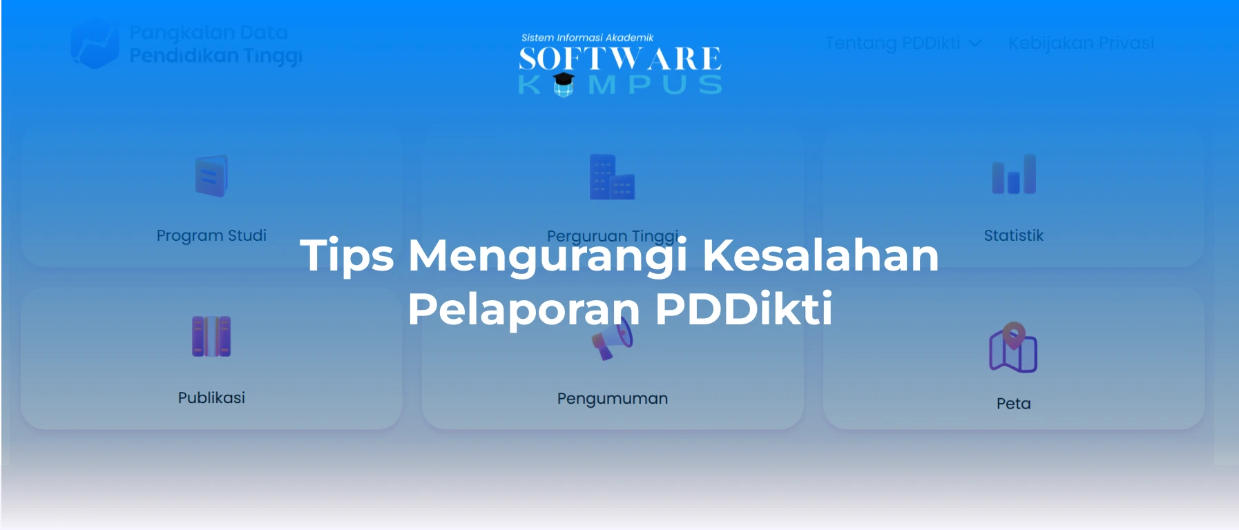 Tips Mengurangi Kesalahan Pelaporan PDDikti